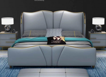 Bedden Meubelontwerp Dubbelbed Luxe Slaapkamer Hout Nieuw